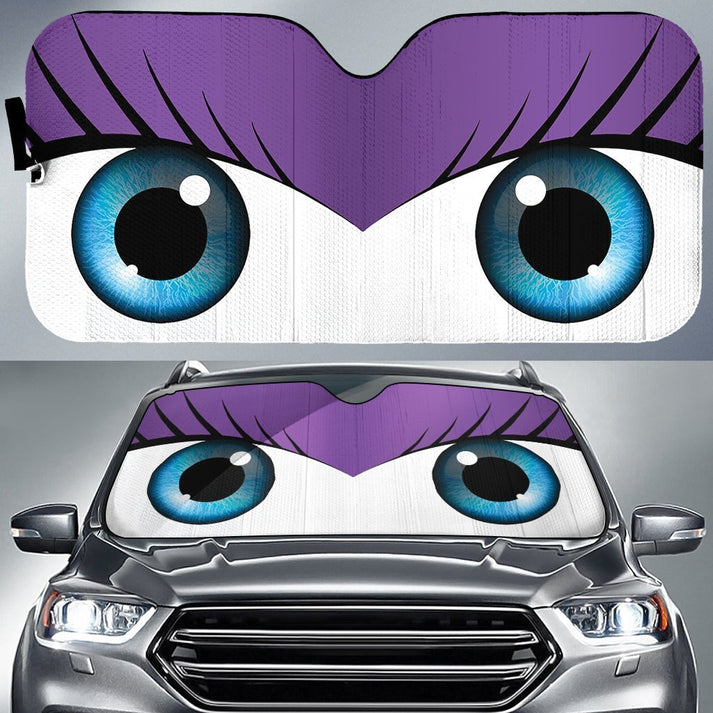 Cartoon Eyes Car Sunshade Custom Funny Accessories -13