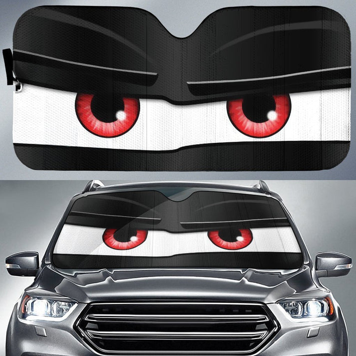Cartoon Eyes Car Sunshade Custom Funny Accessories -4