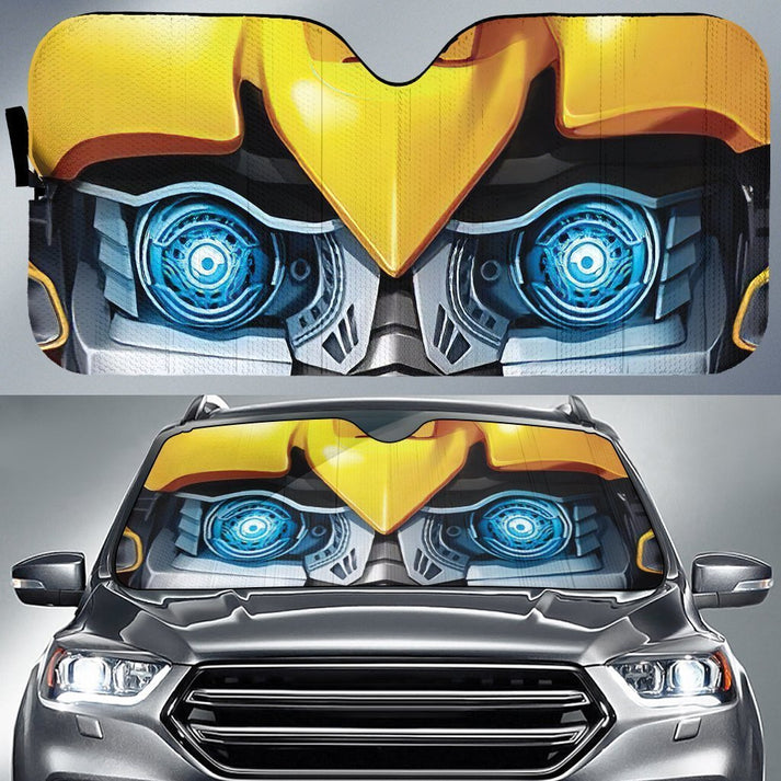 Cartoon Eyes Car Sunshade Custom Funny Accessories -5