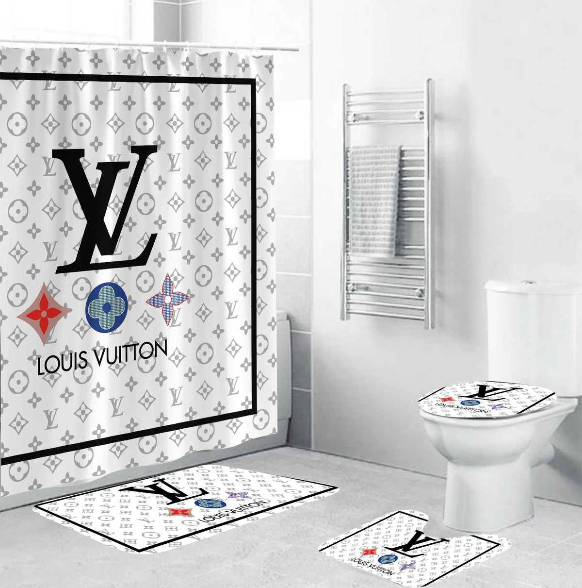 LV Logo Bathroom Sets