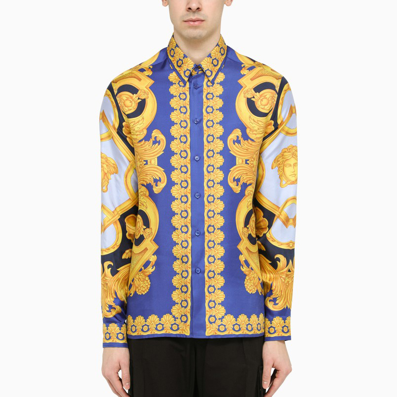 Versace Long Sleeve Button Shirt – storeluxurious.com